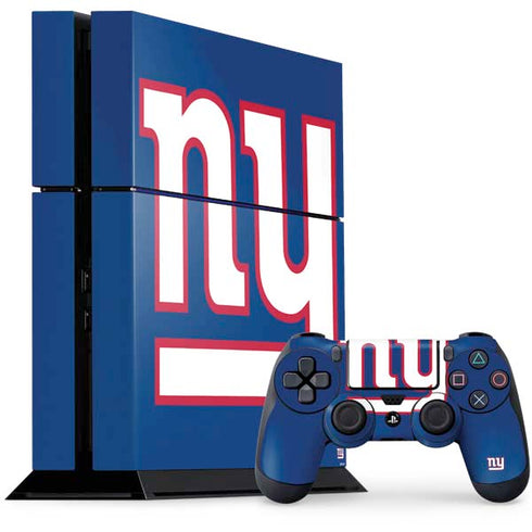 NFL New York Giants Large Logo PlayStation PS4 Skins
