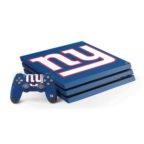 NFL New York Giants Large Logo PlayStation PS4 Skins