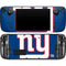 NFL New York Giants Large Logo Steam Deck Handheld Gaming Computer OLED Skin