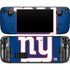 NFL New York Giants Large Logo Steam Deck Handheld Gaming Computer OLED Skin