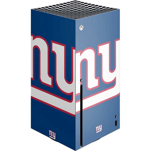 NFL New York Giants Large Logo Xbox Series X Skins
