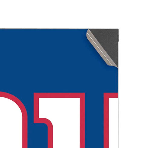 NFL New York Giants Large Logo XBox Series X Digital Edition Console Skin