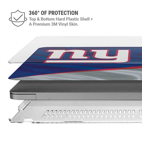 NFL New York Giants MacBook Pro 14in (2021-24) Case plus Skin
