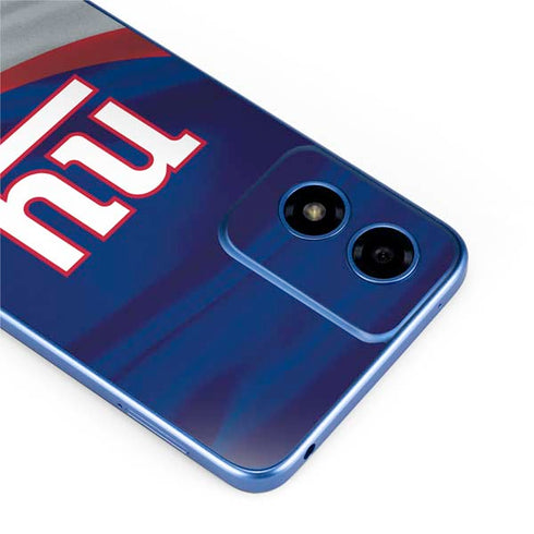 NFL New York Giants Moto G Play 4G (2024) Skin