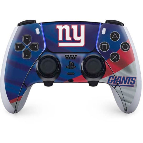 NFL New York Giants PS5 DualSense Edge Pro Controller Skin