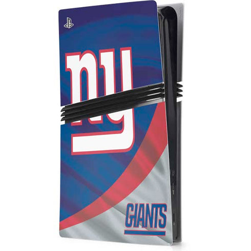 NFL New York Giants PS5 Pro Console Skin
