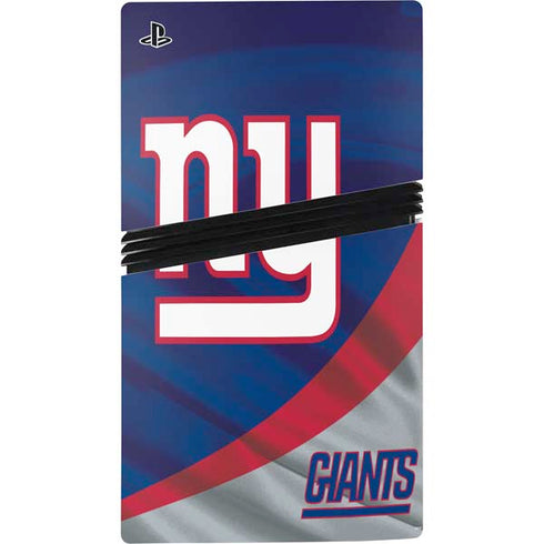 NFL New York Giants PS5 Pro Disk Console Skin