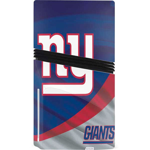 NFL New York Giants PS5 Pro Disk Console Skin