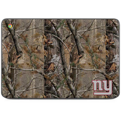 NFL New York Giants Realtree AP Camo HP Chromebook Skin