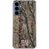 NFL New York Giants Realtree AP Camo Galaxy A35 5G Clear Case
