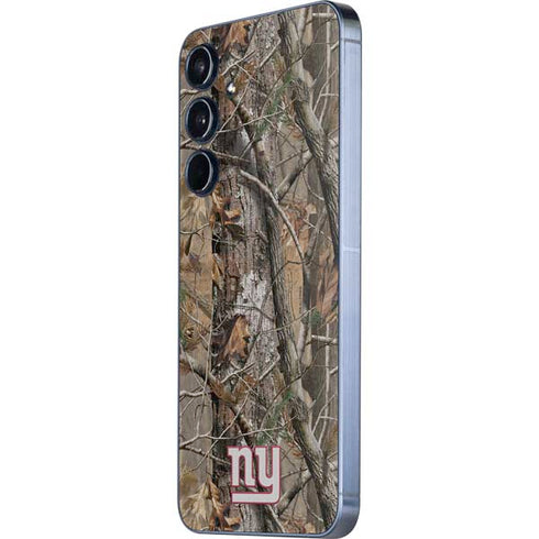 NFL New York Giants Realtree AP Camo Galaxy A55 5G Skin
