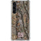 NFL New York Giants Realtree AP Camo Galaxy S24 FE Clear Case