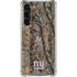 NFL New York Giants Realtree AP Camo Galaxy S24 FE Clear Case