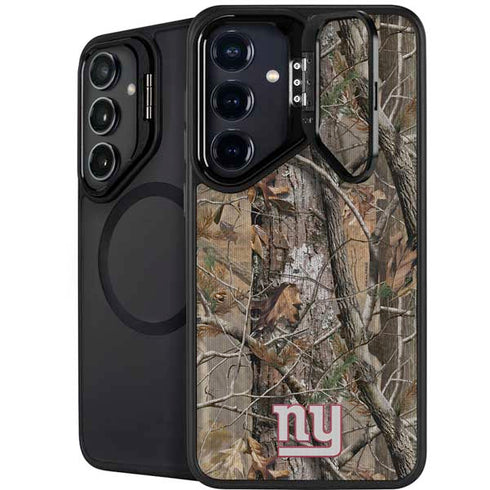 NFL New York Giants Realtree AP Camo Galaxy S25 Plus Kickstand Case