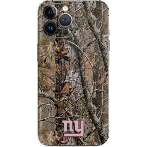 NFL New York Giants Realtree AP Camo iPhone 15 Pro Max Skin