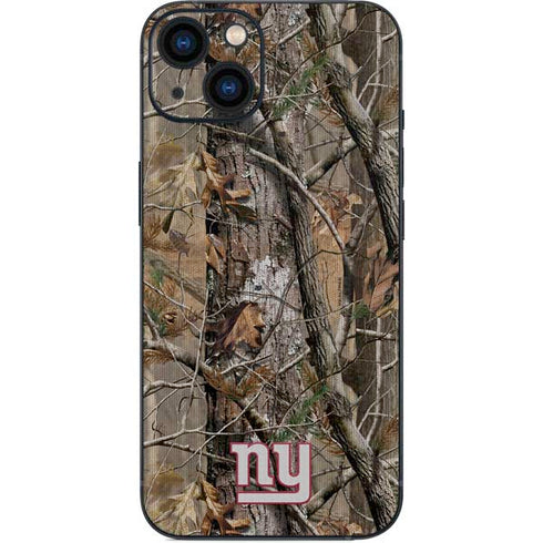 NFL New York Giants Realtree AP Camo iPhone 15 Skin
