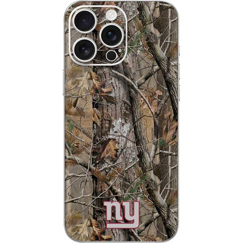 NFL New York Giants Realtree AP Camo iPhone 16 Pro Max Skin