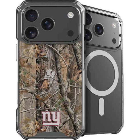 NFL New York Giants Realtree AP Camo iPhone 18 Pro MagSafe Case