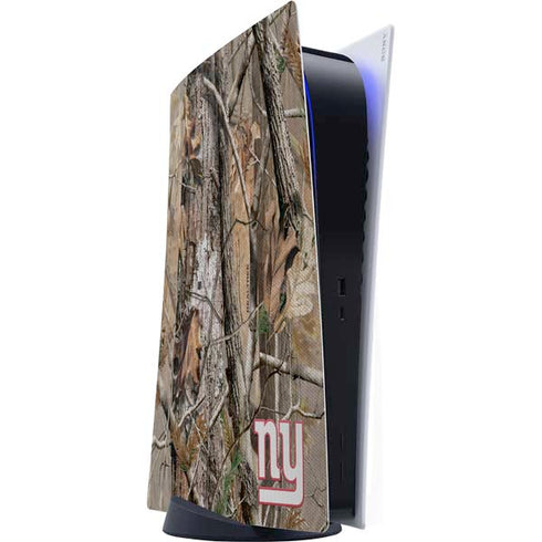 NFL New York Giants Realtree AP Camo PlayStation PS5 Skins
