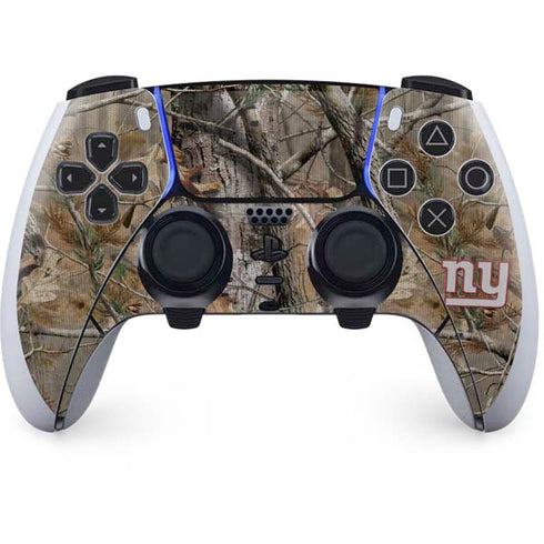 NFL New York Giants Realtree AP Camo PlayStation PS5 Skins