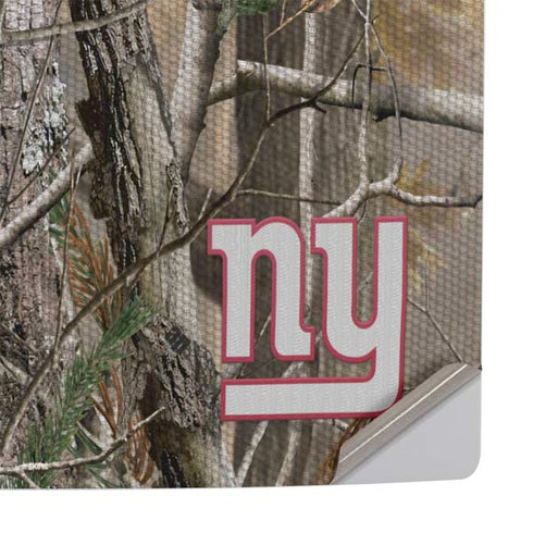 NFL New York Giants Realtree AP Camo PS5 Pro Console Skin