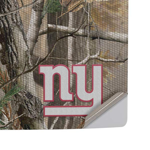 NFL New York Giants Realtree AP Camo PS5 Pro Disk Console Skin