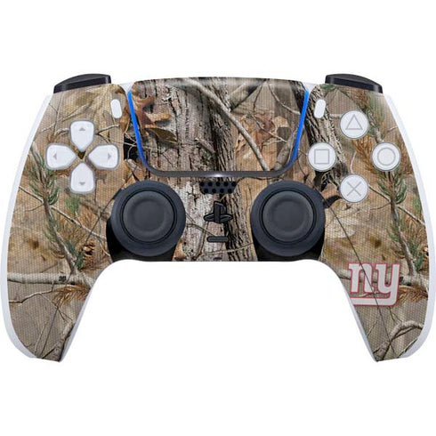 NFL New York Giants Realtree AP Camo PlayStation PS5 Skins