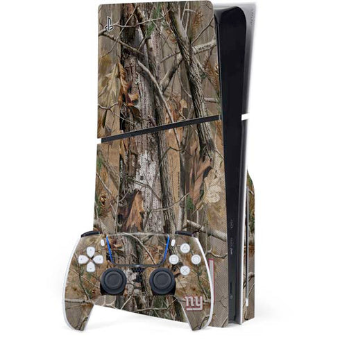 NFL New York Giants Realtree AP Camo PlayStation PS5 Skins