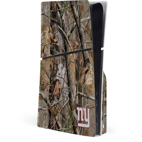 NFL New York Giants Realtree AP Camo PlayStation PS5 Skins