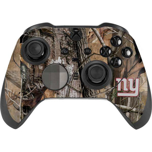 NFL New York Giants Realtree AP Camo Xbox Elite Wireless Controller Series 2 Skin