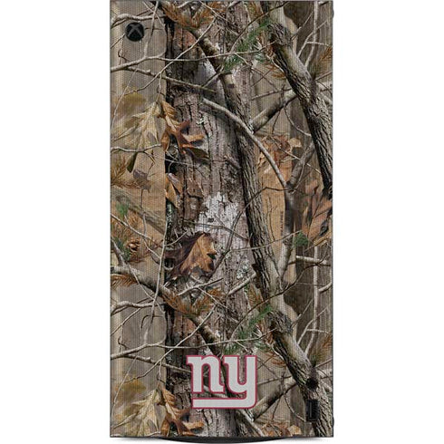 NFL New York Giants Realtree AP Camo XBox Series X Digital Edition Console Skin