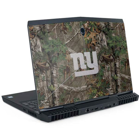 NFL New York Giants Realtree Xtra Green Camo Dell Alienware Skin
