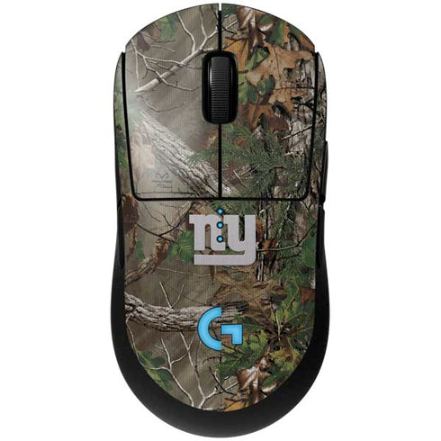 NFL New York Giants Realtree Xtra Green Camo G Pro Wireless Gaming Mouse Skin