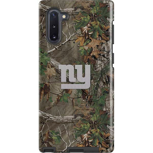 NFL New York Giants Realtree Xtra Green Camo Galaxy Cases