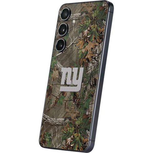 NFL New York Giants Realtree Xtra Green Camo Galaxy S24 Plus Skin
