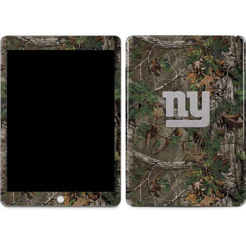 NFL New York Giants Realtree Xtra Green Camo Apple iPad Skin