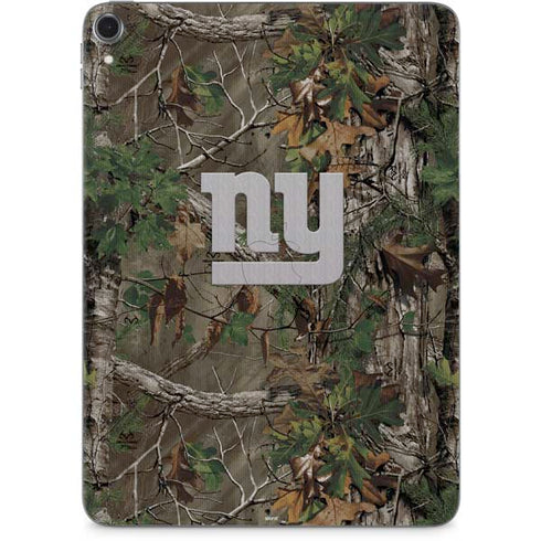 NFL New York Giants Realtree Xtra Green Camo Apple iPad Pro Skin