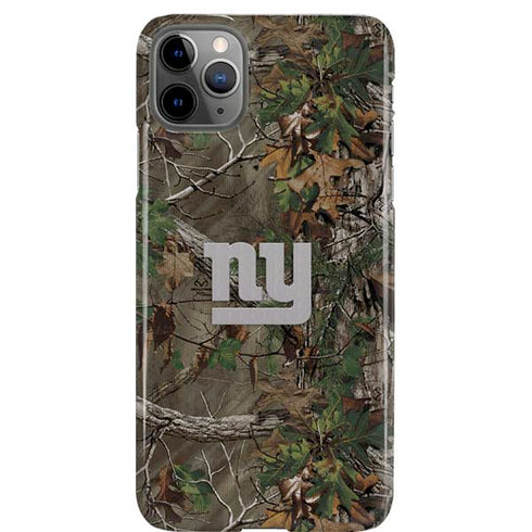 NFL New York Giants Realtree Xtra Green Camo iPhone Cases