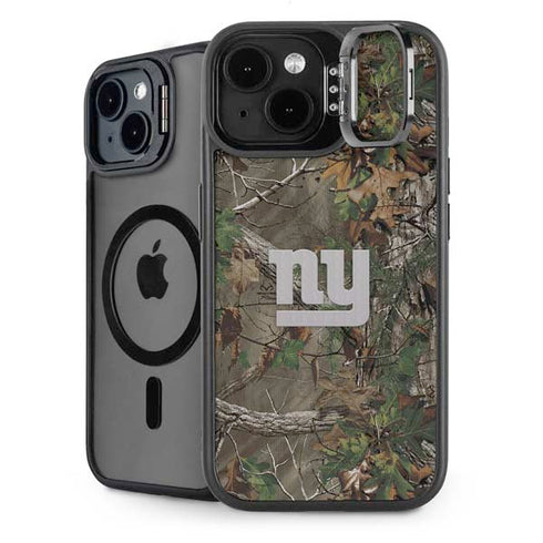 NFL New York Giants Realtree Xtra Green Camo iPhone 13 Kickstand Case