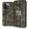 NFL New York Giants Realtree Xtra Green Camo iPhone 13 Pro Folio Case