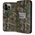 NFL New York Giants Realtree Xtra Green Camo iPhone 13 Pro Max Folio Case