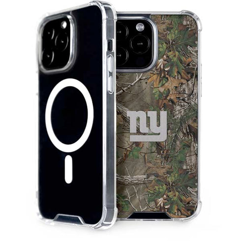 NFL New York Giants Realtree Xtra Green Camo iPhone Cases