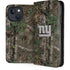 NFL New York Giants Realtree Xtra Green Camo iPhone 14 Folio Case