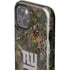 NFL New York Giants Realtree Xtra Green Camo iPhone 15 Impact Case