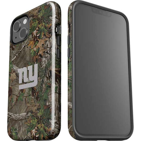 NFL New York Giants Realtree Xtra Green Camo iPhone 15 Impact Case