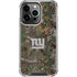 NFL New York Giants Realtree Xtra Green Camo iPhone 16 Pro Clear Case