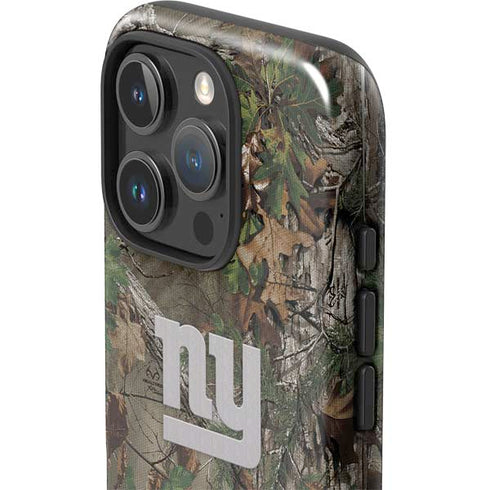 NFL New York Giants Realtree Xtra Green Camo iPhone 16 Pro Max Impact Case