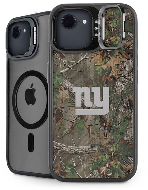 NFL New York Giants Realtree Xtra Green Camo iPhone 16e Kickstand Case
