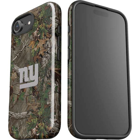 NFL New York Giants Realtree Xtra Green Camo iPhone 16e Impact Case