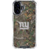 NFL New York Giants Realtree Xtra Green Camo iPhone 17 Clear Case